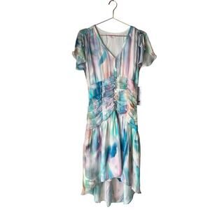 Parker Fiona tie Dye lightweight fairy core lightweight dress